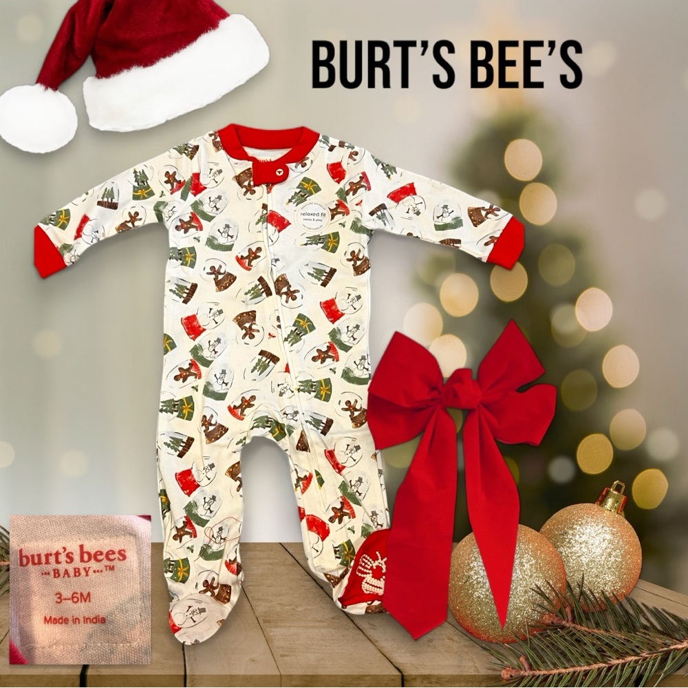 Burt’s Bee’s snow globe pajamas